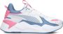 Puma RS-X Dreamy sneakers wit lichtblauw roze Jongens Meisjes Imitatieleer 35.5 - Thumbnail 2