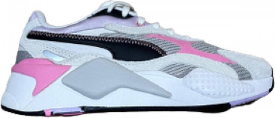 PUMA RS X3 Air Mesh Sneakers Dames Wit Roze Zwart