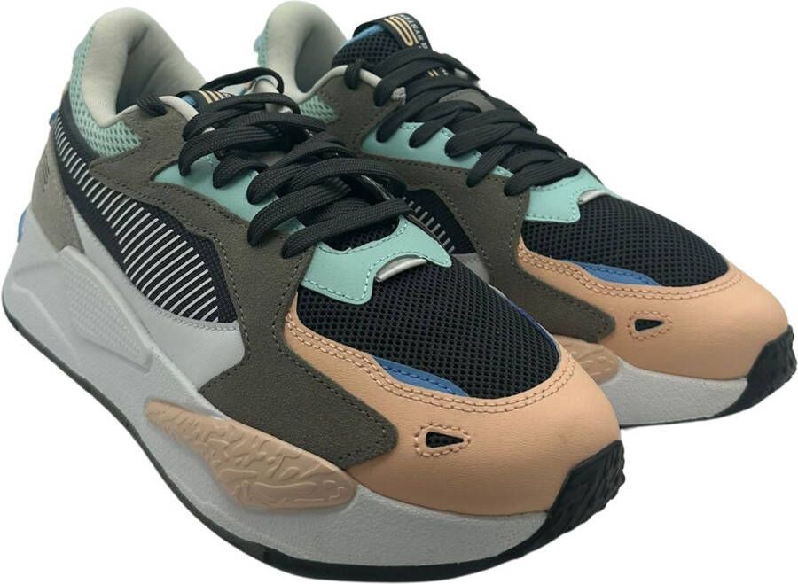 Puma RS Z sneakers lichtoranje kaki mintgroen