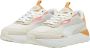 PUMA Runtamed Platform Dames Sneakers Putty- White-Warm White-Clementine-Passionfruit - Thumbnail 2