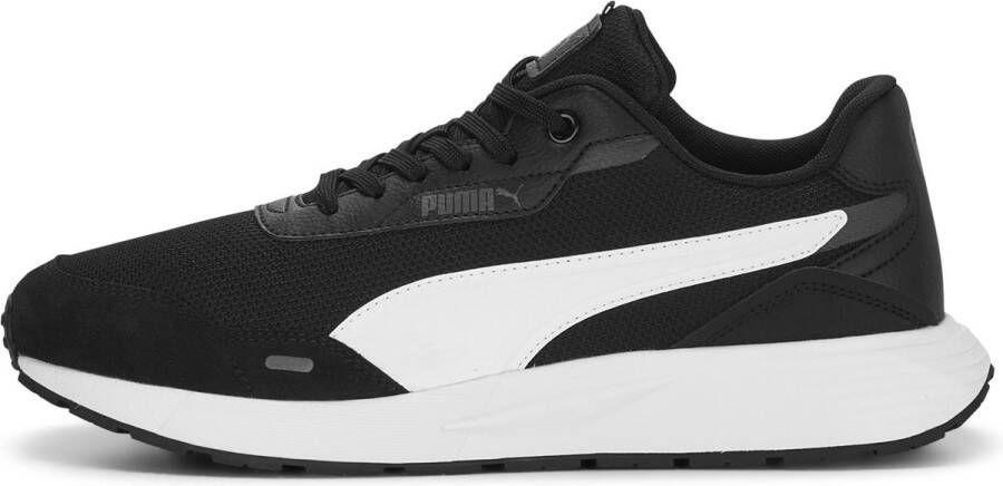 PUMA Runtamed Unisex Sneakers Black White ShadowGray