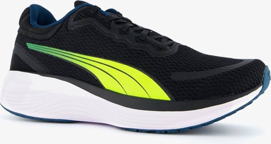 PUMA Scend Pro heren hardloopschoenen Zwart Uitneembare zool