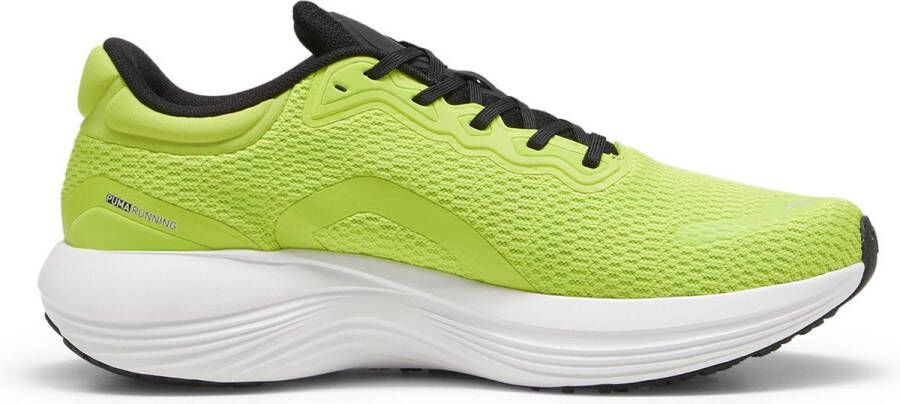 PUMA Scend Pro Unisex Sportschoenen Lime Pow- Black