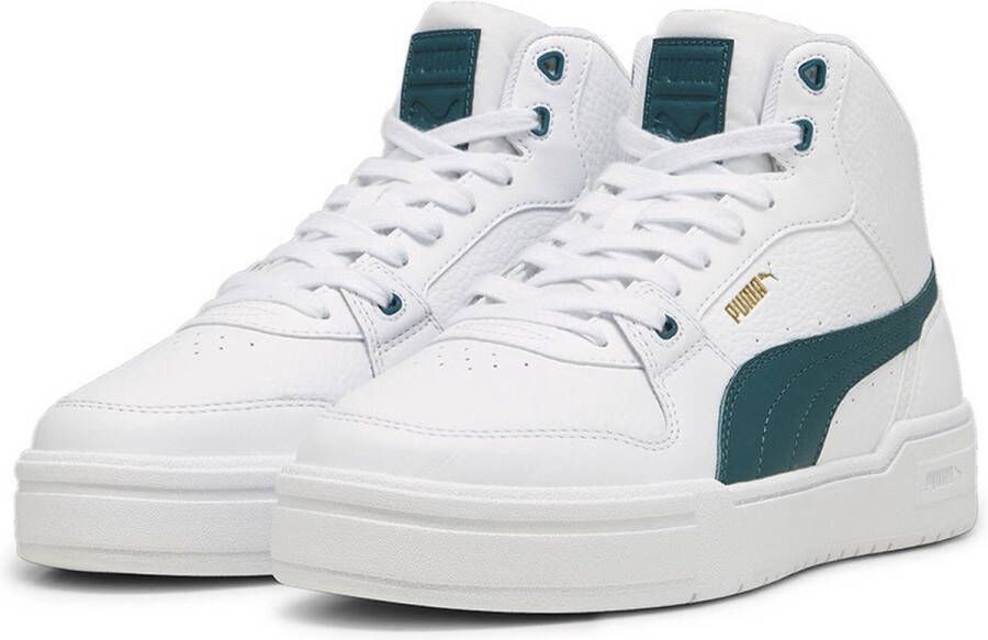 Puma Stijlvolle Mid-Top Sneakers voor Mannen White Heren