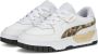 Puma Cali Dream Animal Print Jr sneakers wit bruin Meisjes Leer Panterprint 38 - Thumbnail 2