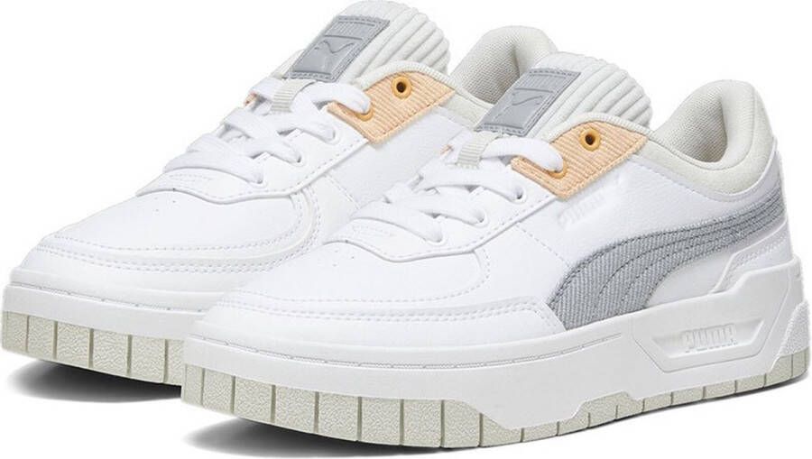 Puma Cali Dream Corduroy Chic Sneakers White Dames