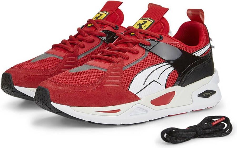 PUMA SELECT Ferrari TRC Blaze Sneakers Heren Rosso Corsa Puma White Puma Black