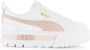 PUMA SELECT Mayze Leather Sneakers Puma White Rose Quart Dames - Thumbnail 1