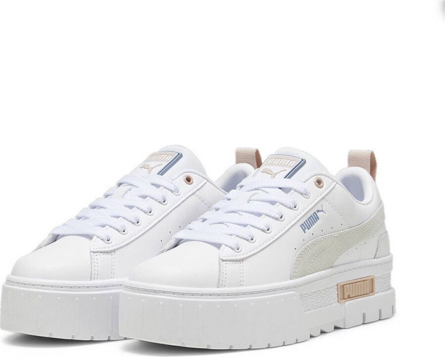 PUMA SELECT Mayze Lth Schoenen Wit Vrouw