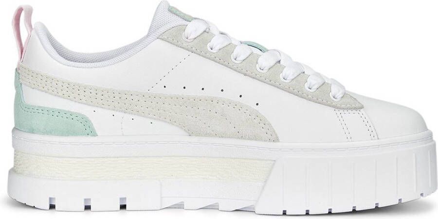 Puma Leren Sneakers voor Dames Comfortabel & Duurzaam White Dames