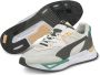 PUMA Jongens Meiden Volwassenen Schoenen Wit Grijs Groen Oranje - Thumbnail 4