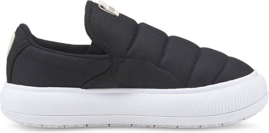 PUMA SELECT Suede Mayu Slip-On Canvas Sneakers Puma Black Puma White Dames