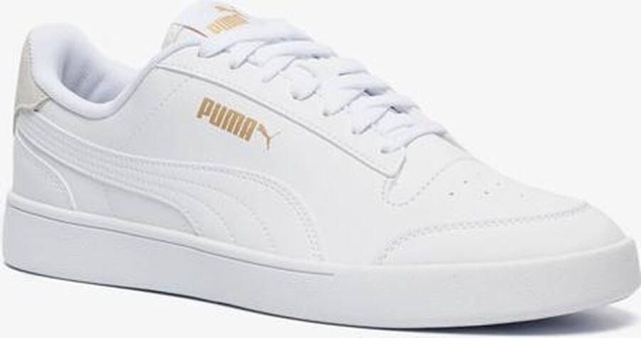 PUMA Shuffle Unisex Sneakers White TeamGold