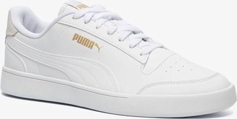 PUMA Shuffle Unisex Sneakers White TeamGold