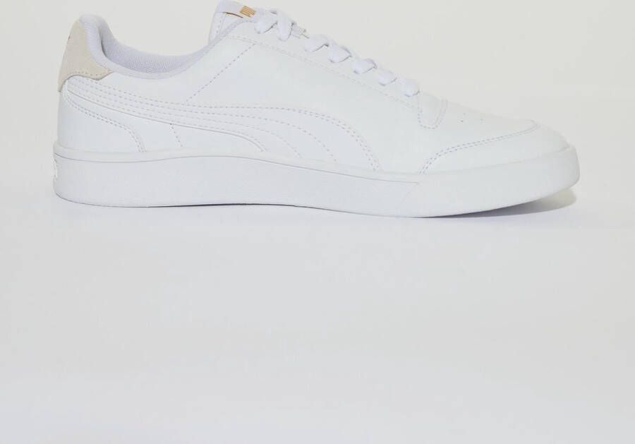 PUMA Shuffle Unisex Sneakers White TeamGold