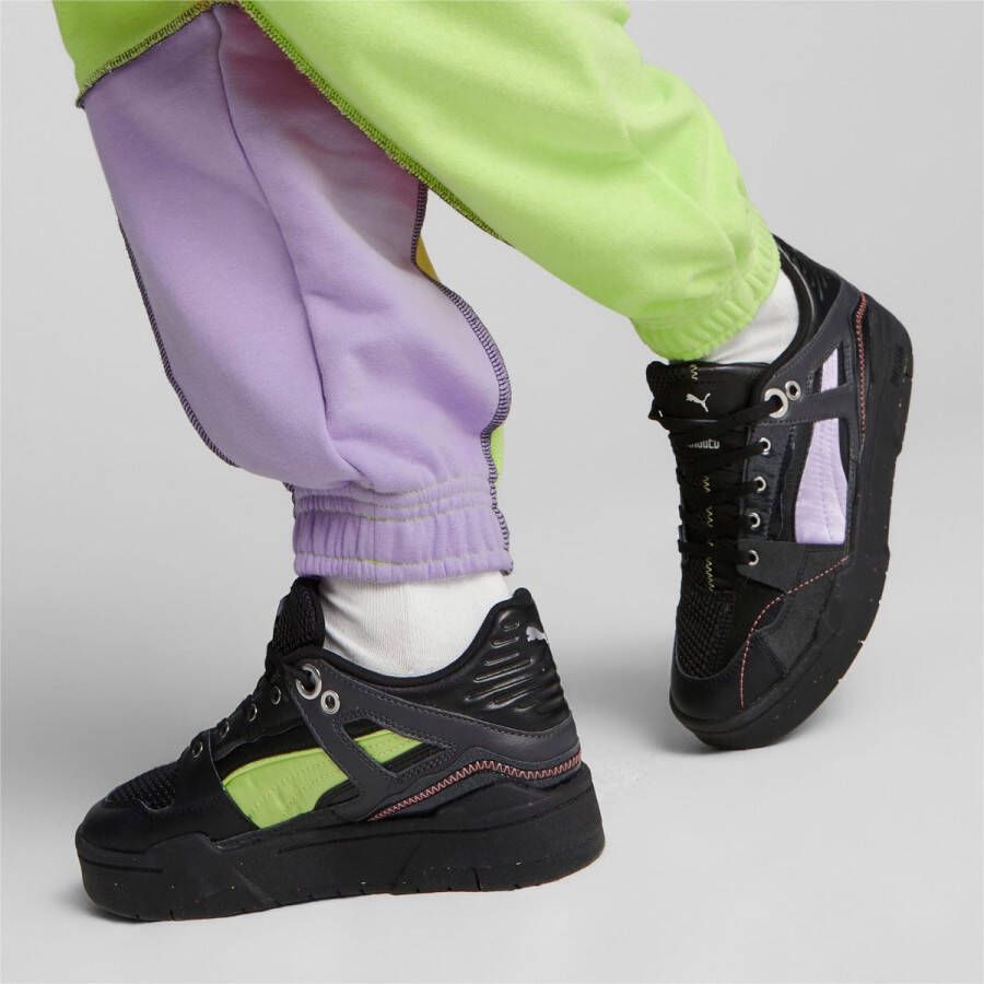 Puma Ragged Priest Zwart Violet Lage Sneaker Black