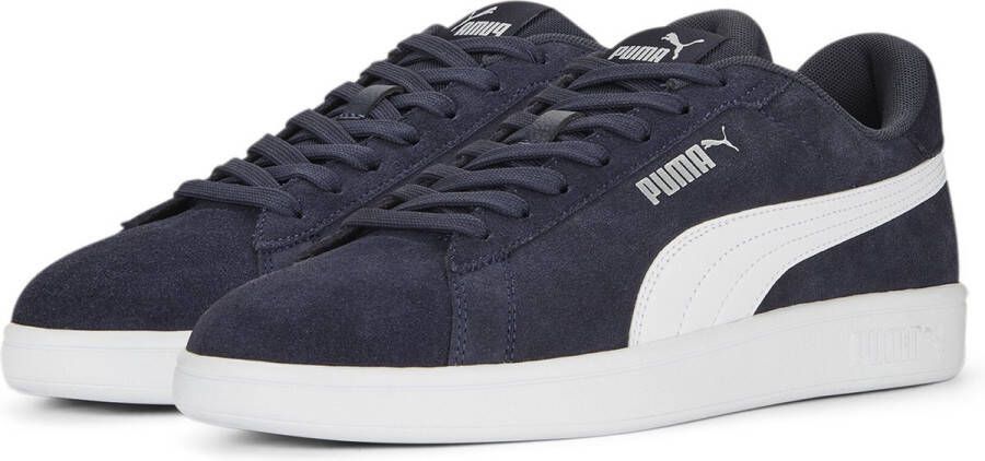 PUMA Smash 3.0 Unisex Sneakers Parisian Night- White- Silver