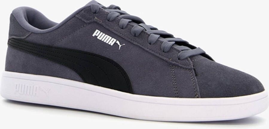 PUMA Smash 3.0 Unisex Sneakers Gray Tile- Black- White