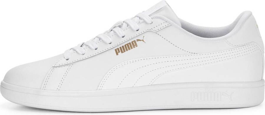 Puma Klassieke Smash Tennis-geïnspireerde Sneaker White