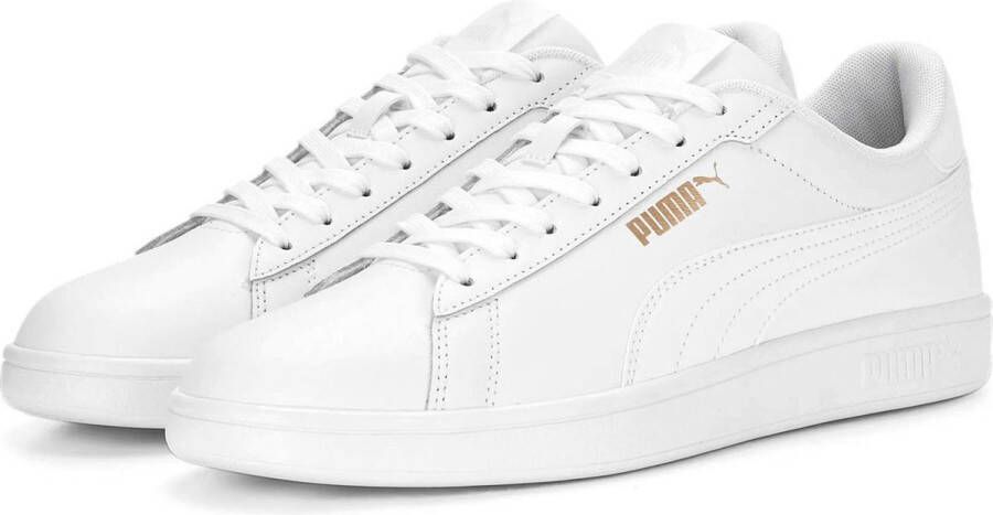 Puma Klassieke Smash Tennis-geïnspireerde Sneaker White