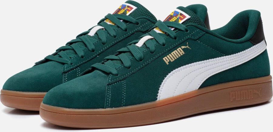 PUMA Smash 3.0 Sneakers groen Suede