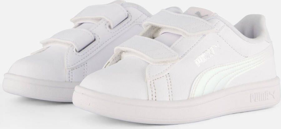 PUMA Smash 3.0 Sneakers wit Synthetisch