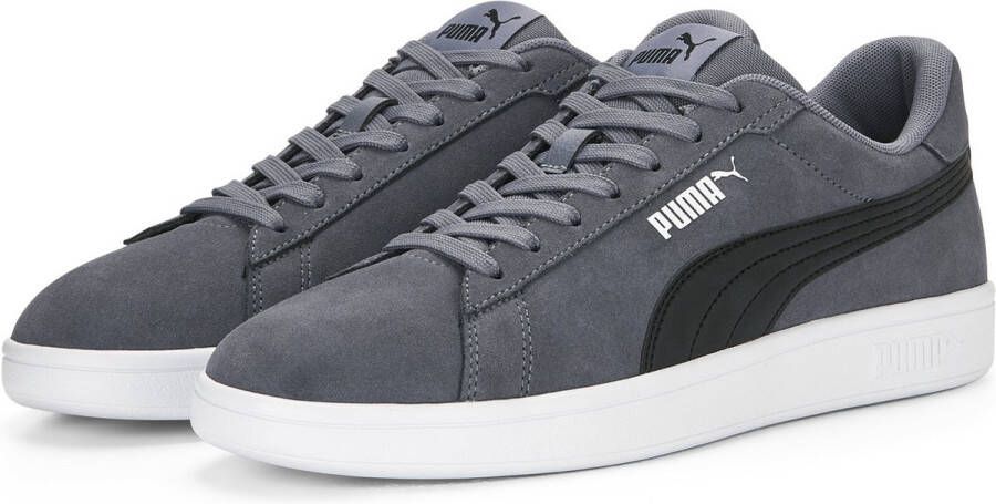 PUMA Smash 3.0 Unisex Sneakers Gray Tile- Black- White