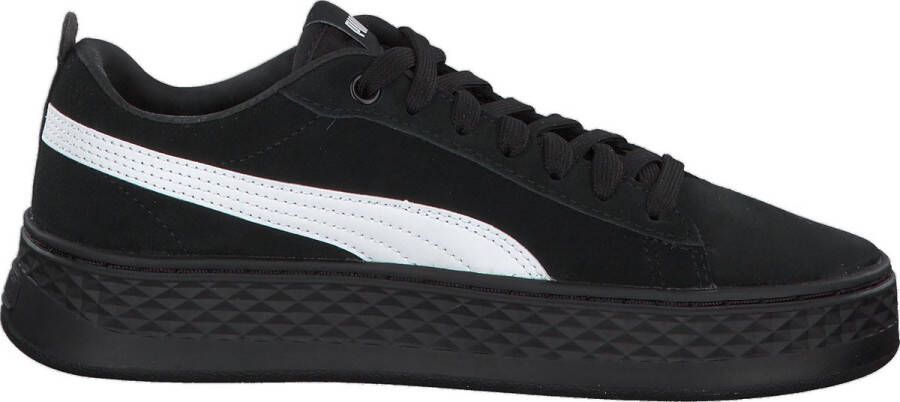 PUMA Smash Platform SD Sneakers Dames Black- White