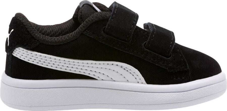 PUMA Smash v2 SD V Inf Kinderen Sneakers Black White