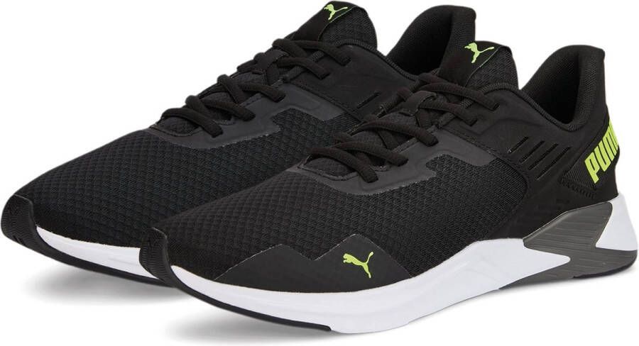 Puma disperse xt 2 sportschoenen zwart geel heren