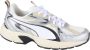 PUMA Milenio Tech Unisex Sneakers Warm White- Silver - Thumbnail 7