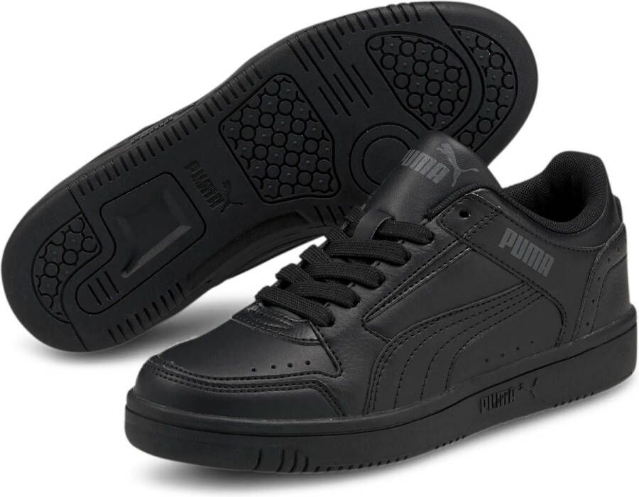 Puma Retro-geïnspireerde lichtgewicht lifestyle sneakers Black