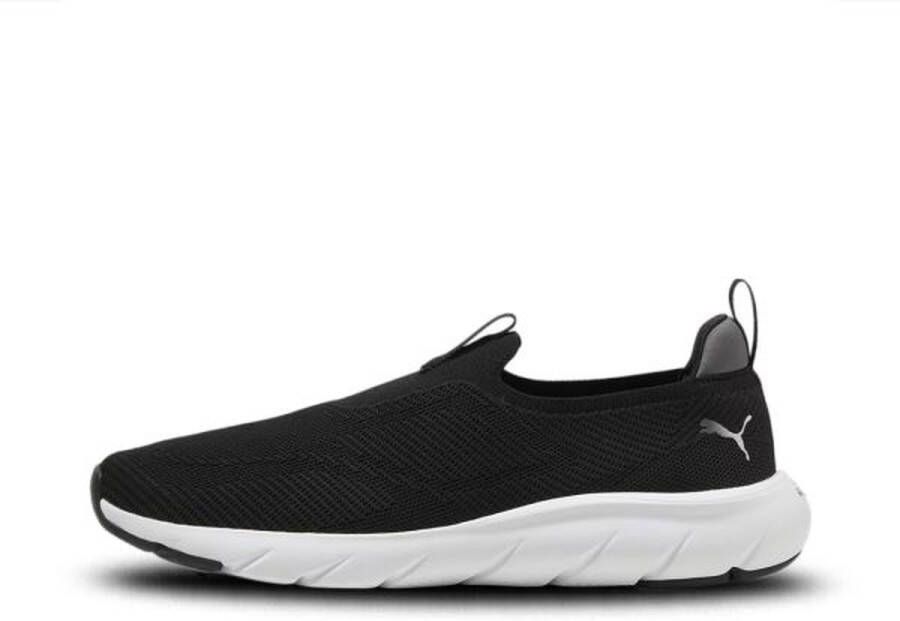 PUMA Softride Slip-On Zwart Wit Extra Zacht Schoenen Heren