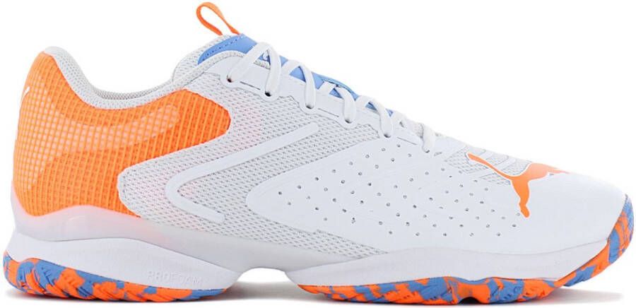 PUMA Solarattack RCT Padel Sport Squash Schoenen Wit