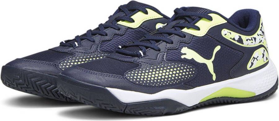 PUMA Solarcourt Rct Padelschoenen Blauw 1 2 Man