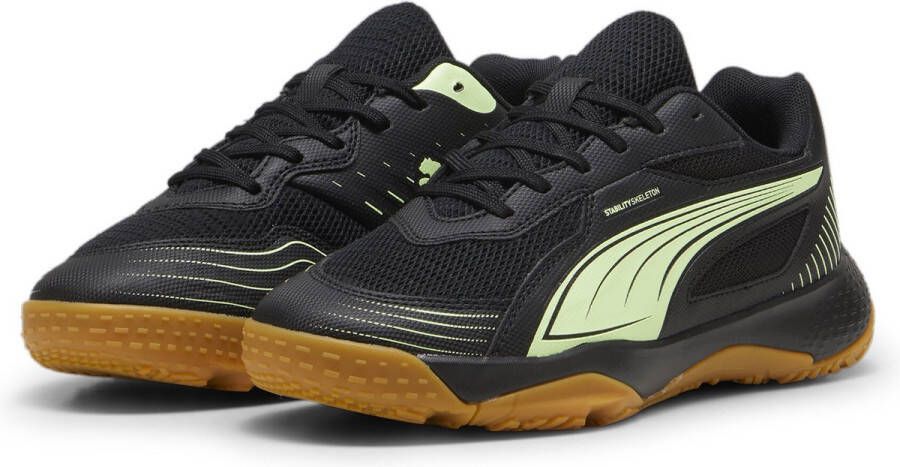 PUMA Solarflash III Jr Unisex Sportschoenen Black-Fizzy Apple