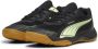 Puma Solarflash III senior zaalvoetbalschoenen zwart felgroen - Thumbnail 2