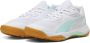 PUMA Solarflash III W+ Unisex Sportschoenen White-Electric Peppermint - Thumbnail 1