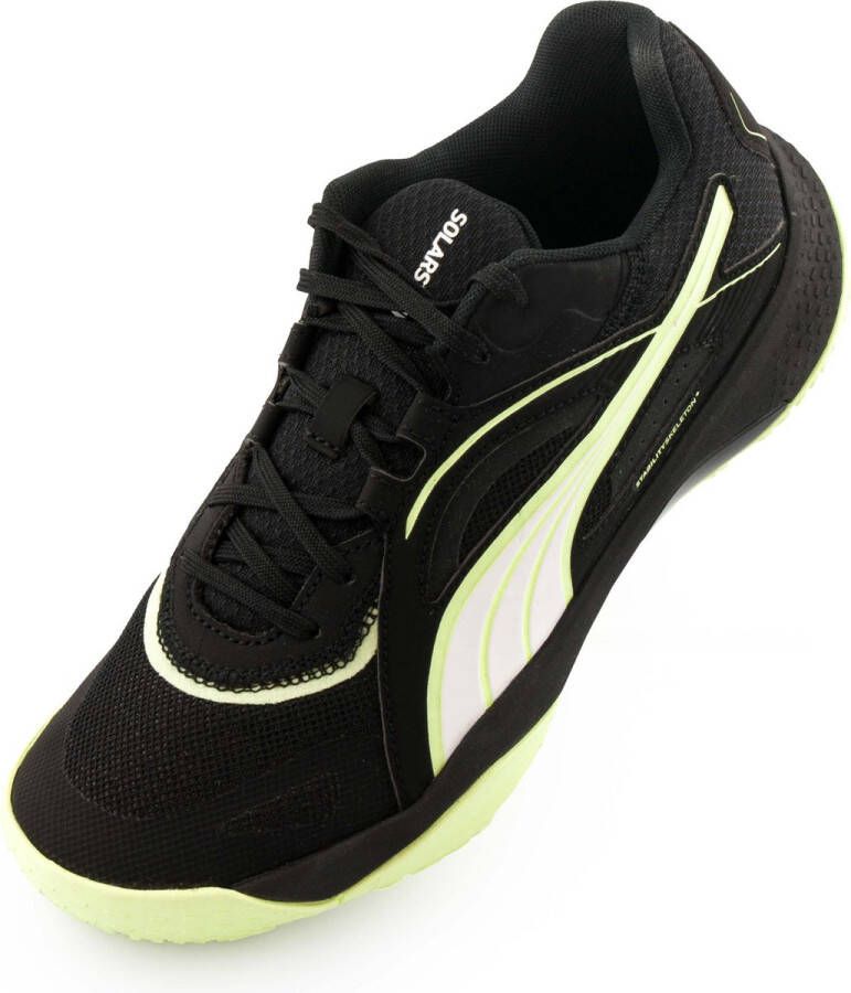 PUMA Solarstrike II Sportschoenen Volleybal Indoor zwart geel