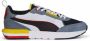 PUMA Sportschoenen voor heren R22 GRAY TILE 383462 20 Zwart - Thumbnail 3