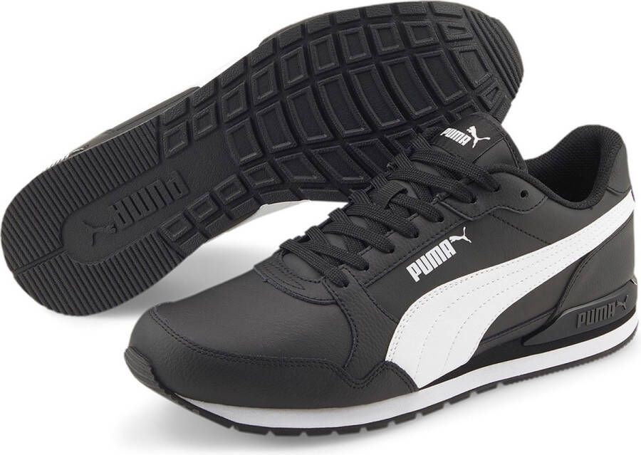 PUMA ST Runner v3 Full L unisex sneaker sneakers 384855 06 zwart wit