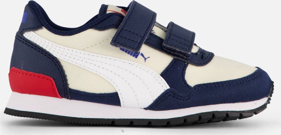 Puma ST Runner V3 sneakers ecru wit donkerblauw Imitatieleer 28 - Foto 2