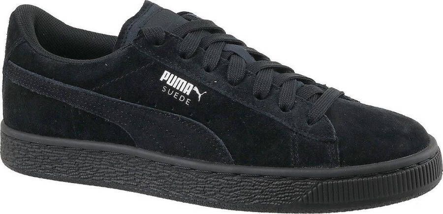 All black puma suede 2024 classic