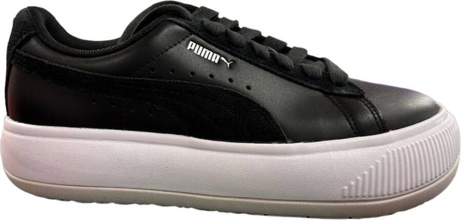 PUMA Suede mayu mix Sneakers Dames Zwart Wit