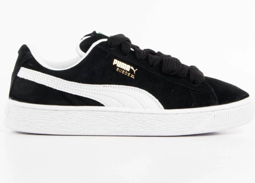 Puma Suede XL | black white Zwart Suede Lage sneakers Unisex