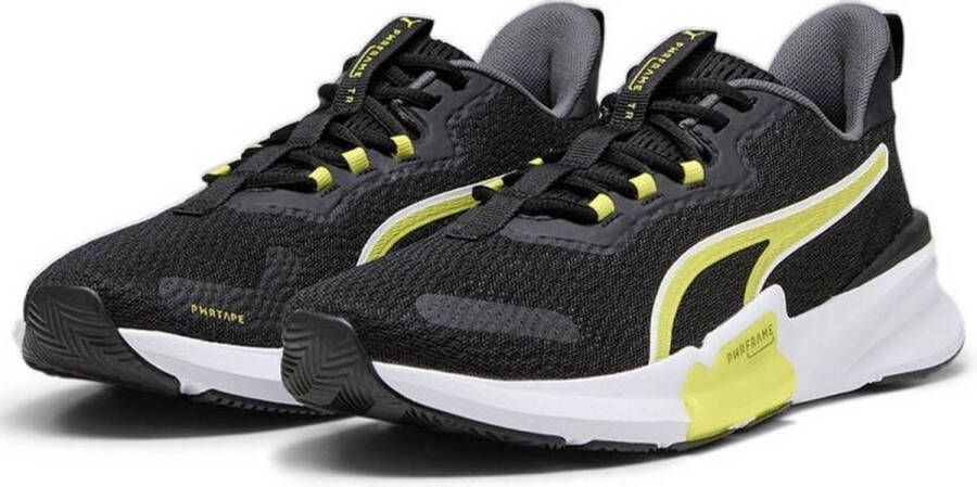 PUMA Trainingsschoenen model Powerframe 2 Heren Zwart Geel