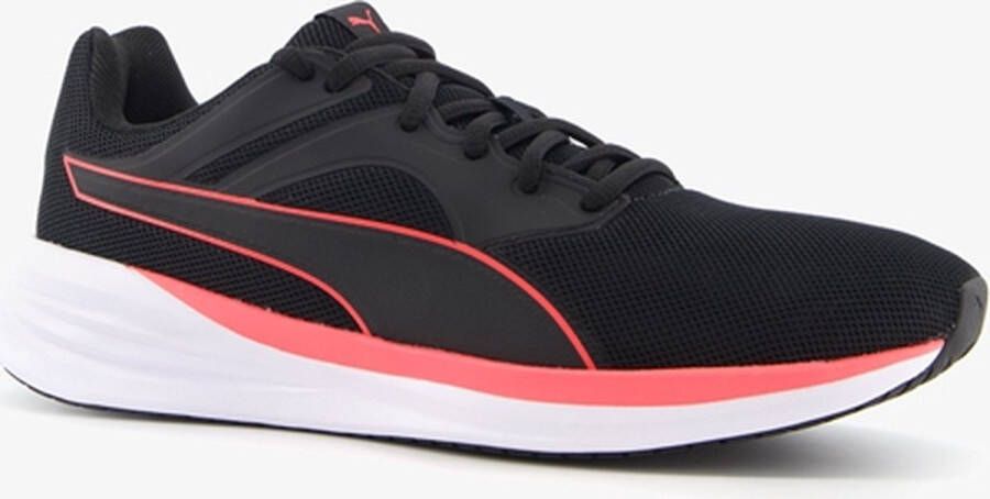 PUMA Transport dames hardloopschoenen zwart roze Uitneembare zool