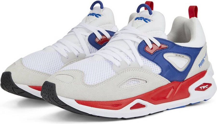 PUMA TRC Blaze Sneakers White High Risk Red Heren