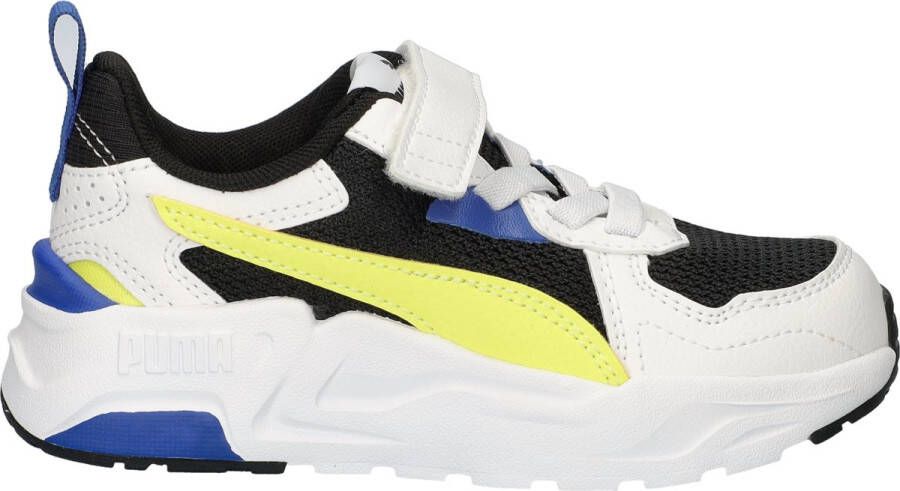 PUMA Trinity Lite AC jongens sneaker Wit zwart