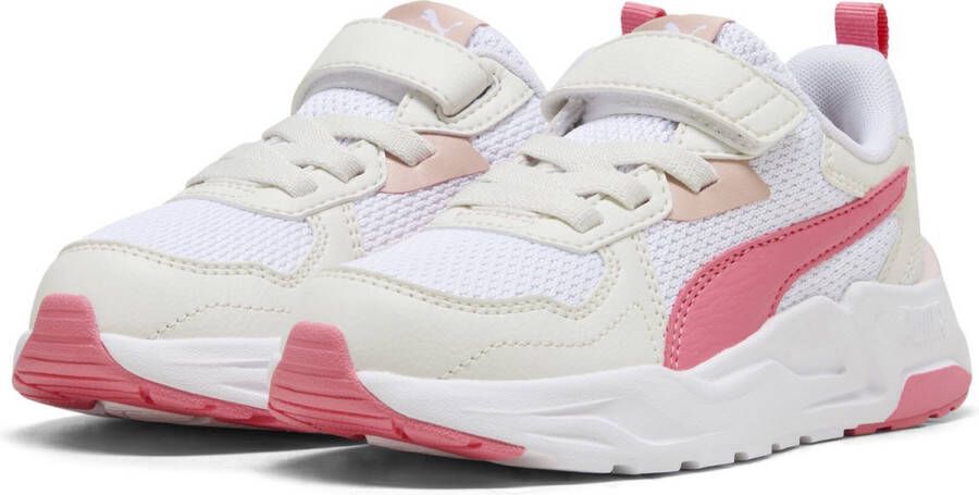 PUMA Trinity Lite AC+ PS Unisex Sneakers White-Magic Rose-Vapor Gray